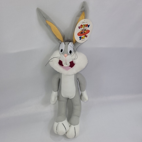 Looney Tunes 1996 Vintage 12\" Plush Bugs Bunny by Warner C9