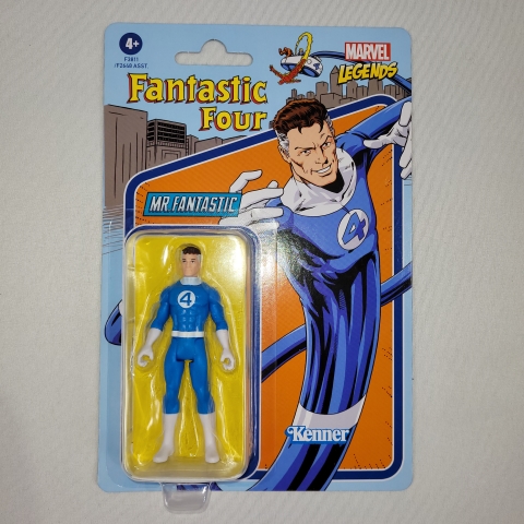 Marvel Legends Retro Collection Mr. Fantastic 3.75\" Hasbro MOC