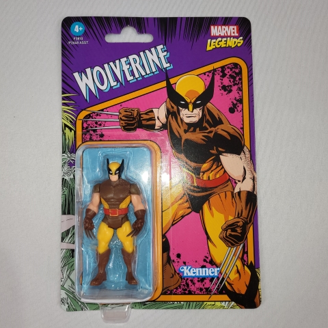 Marvel Legends Retro Collection Wolverine 3.75\" by Hasbro MOC