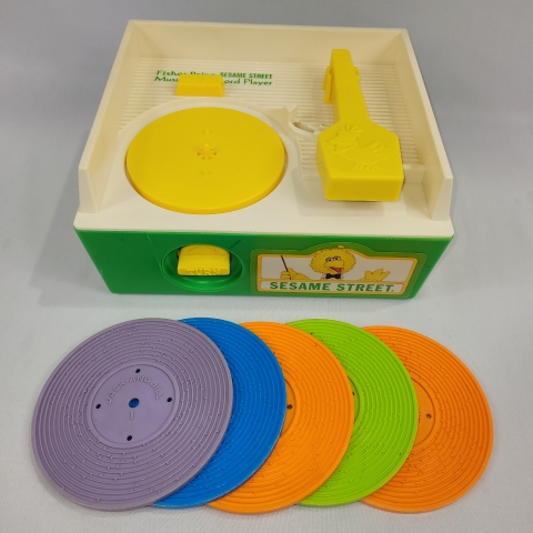 Fisher-Price #995 Vintage 1984 Sesame Street Vintage 1984 Music