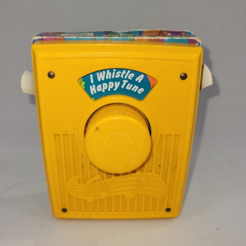 Fisher-Price #763 Vintage 1977 Whistle Tune Pocket Radio C6