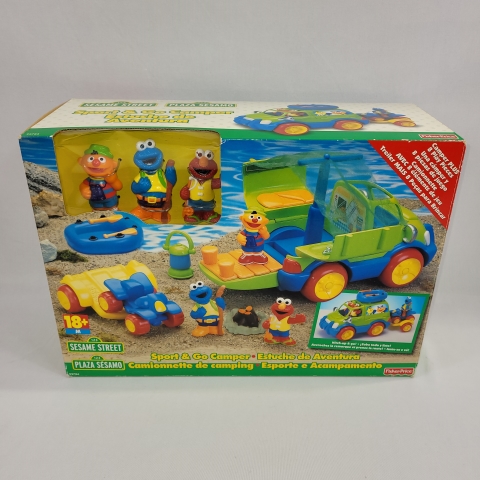 Sesame Street Vintage Sport & Go Camper by Fisher-Price