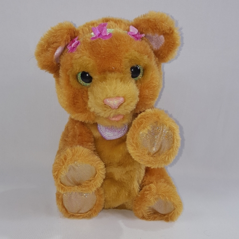 FurReal Friends Woodland Sparkle Peanut Butter Baby Bear Cub C9