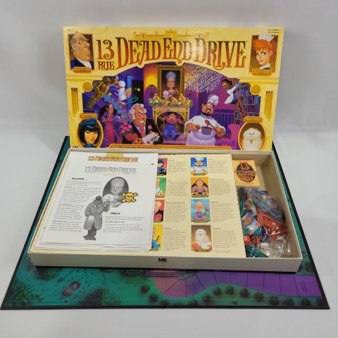 13 Dead End Drive Vintage 1993 Board Game Milton Bradley C8