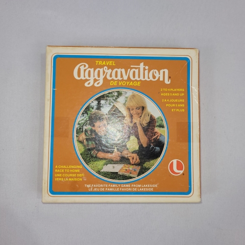 Travel Aggravation Vintage 1980 Board Game by Lakeside C8