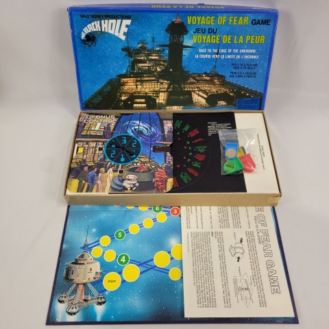 The Black Hole Voyage of Fear Vintage 1979 Game Whitman C8