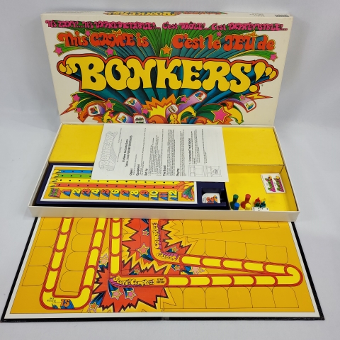 This Game Is Bonkers! Vintage 1978 Board Game Parker Brothers C7