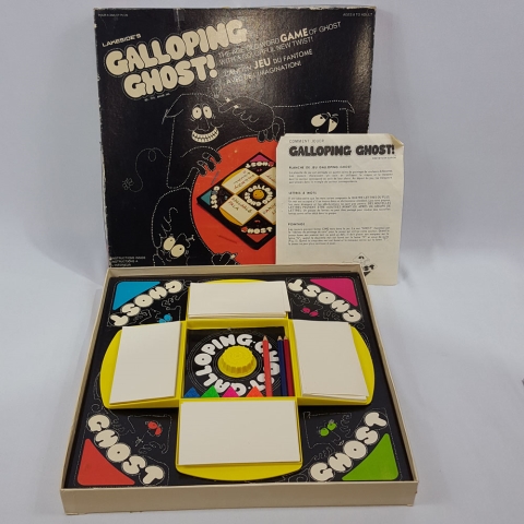Galloping Ghost! Vintage 1974 Board Game by Lakeside C7