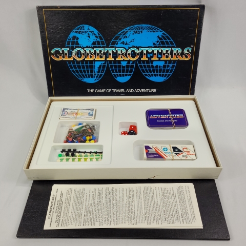 Globetrotters Vintage 1984 Board Game by Irwin C8