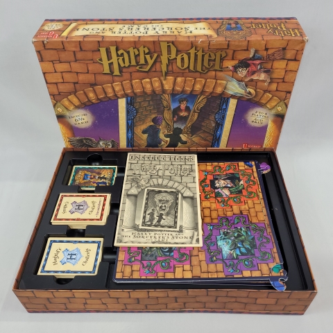 Harry Potter Sorcerer\'s Stone 2000 Board Game University Game C8