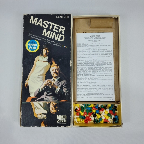 Master Mind Vintage 1973 Board Game by Parker Brothers C8