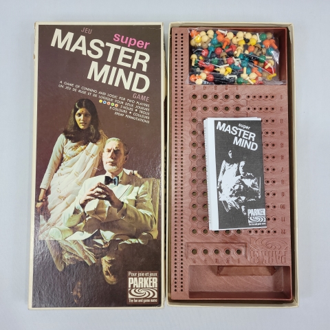 Super Mastermind Vintage 1975 Game by Parker Brothers C8