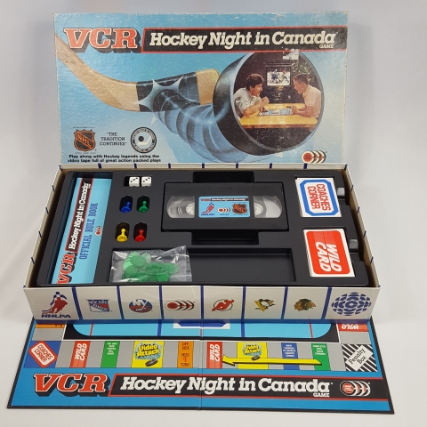 VCR Hockey Night in Canada Vintage 1989 Game by Canada Games C7