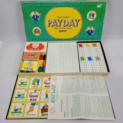 Payday Vintage 1974 Board Game by Parker Brothers C6