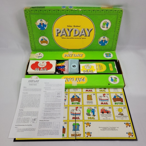 Payday Vintage 1974 Board Game by Parker Brothers C6