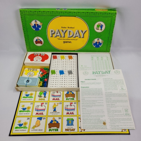 Payday Vintage 1974 Board Game by Parker Brothers C6