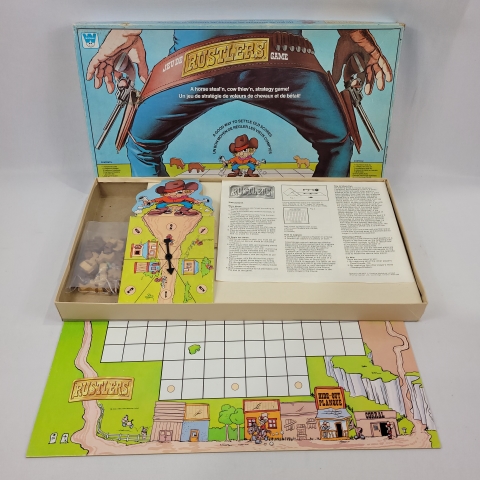 Rustlers Vintage 1980 Board Game by Whitman C6