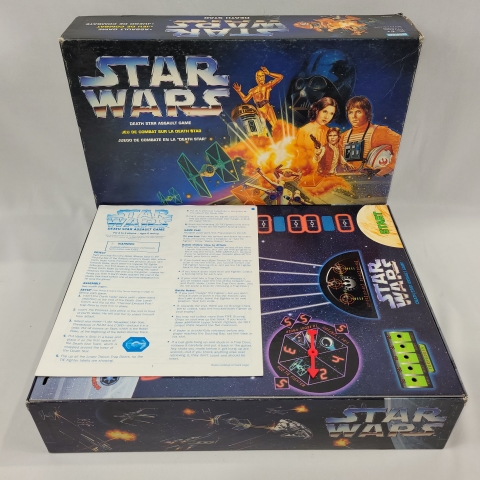 Star Wars Death Star Assault Vintage 1995 Game C8