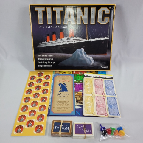 Titanic 1998 Board Game by Universal Games C7