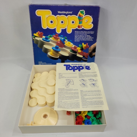 Topple Vintage 1985 Game by Waddingtons C7