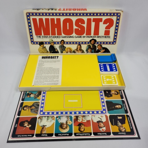 Whosit? Vintage 1977 Board Game by Parker Brothers C7