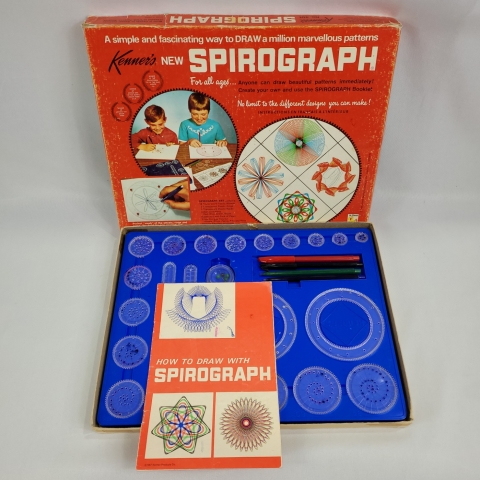 New Spirograph 401 Vintage 1967 Drawing Set by Kenner C6