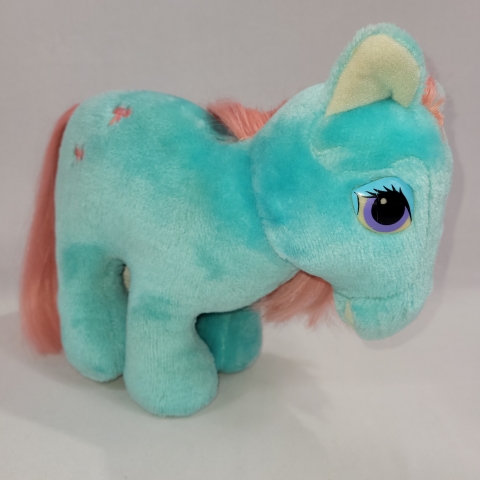 My Little Pony 1984 Vintage 12\" Plush Bow Tie by Hasbro Softies