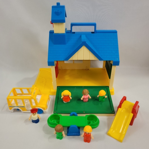 My Little School Vintage 1989 Playset by Spectra C8