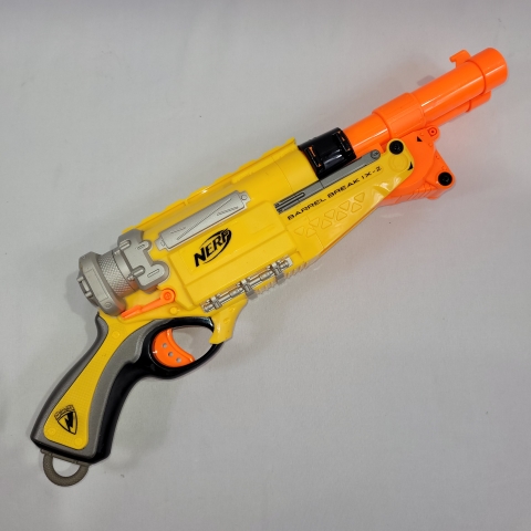 Nerf Barrel Break IX-2 Foam Dart Blaster Hasbro C8