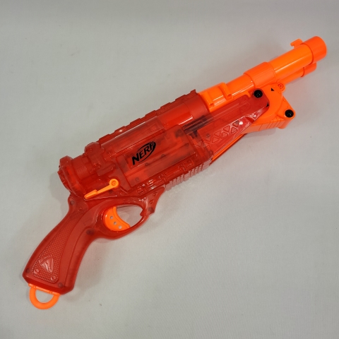 Nerf Barrel Break IX-2 Sonic Fire Foam Dart Blaster Hasbro C8