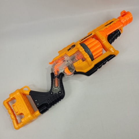 Nerf Doomlands 2169 Lawbringer Foam Dart Blaster by Hasbro C8