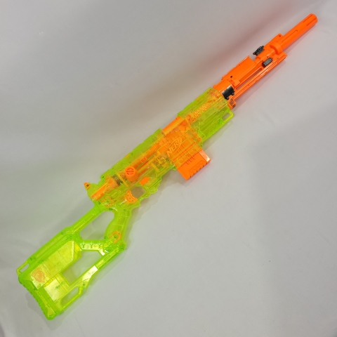 Nerf Long Strike CS-6 Sonic Series Foam Dart Blaster Hasbro C7