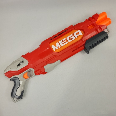 Nerf Mega Doublebreach Foam Dart Blaster by Hasbro C8
