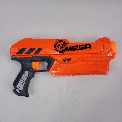 Nerf Mega Magnus Orange Foam Dart Blaster by Hasbro C8