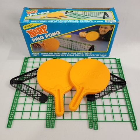 Nerf Vintage 1987 Ping Pong by Parker Brothers C7