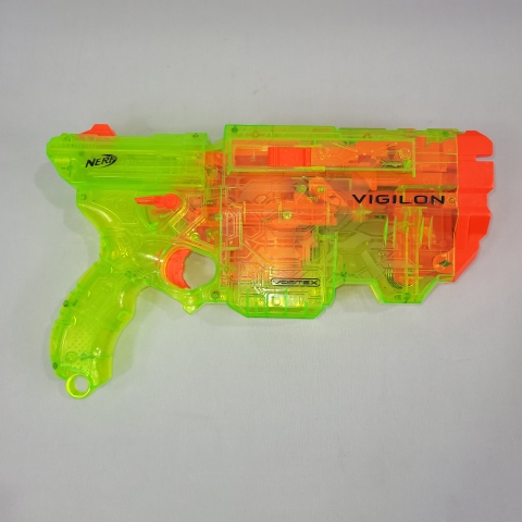 Nerf Vortex Vigilon Sonic Series Foam Disc Blaster by Hasbro C8