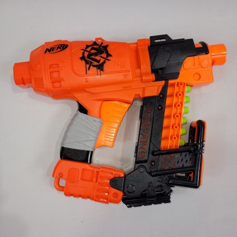 Nerf Zombie Strike Nailbiter Foam Dart Blaster by Hasbro C8