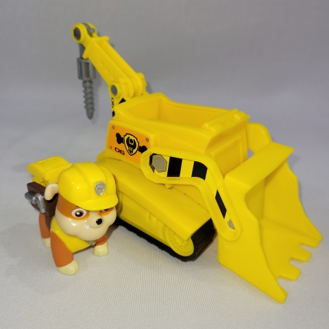 Paw Patrol Rubble\'s Bulldozer by Spin Master C8