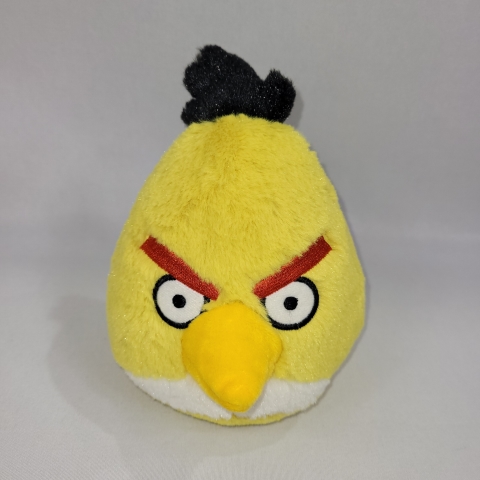 Angry Birds 5\" Plush Chuck Yellow Bird Commonwealth Toy C8