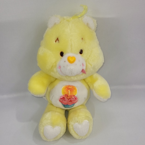 Care Bears 1983 Vintage 13\" Plush Birthday Bear by Kenner C8