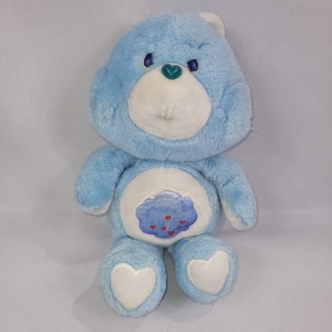 Care Bears 1983 Vintage 13" Plush Grumpy Bear by Kenner C8