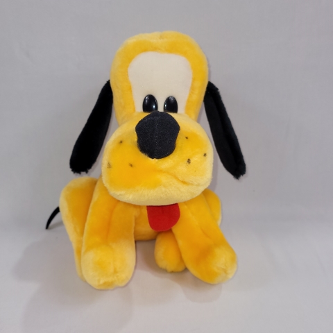 Disney Original Vintage 10\" Plush Pluto Puppy by Walt Disney C9