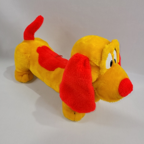 Dachshund 1980s Vintage 18\" Plush Dog by Ganz C8