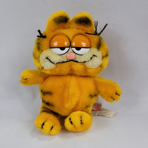 Garfield 1981 Vintage 8\" Plush Beanie by Dakin C8