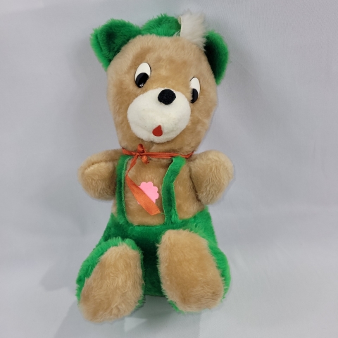 German Bear 1980s Vintage 17\" Plush Toy by Best Made C8