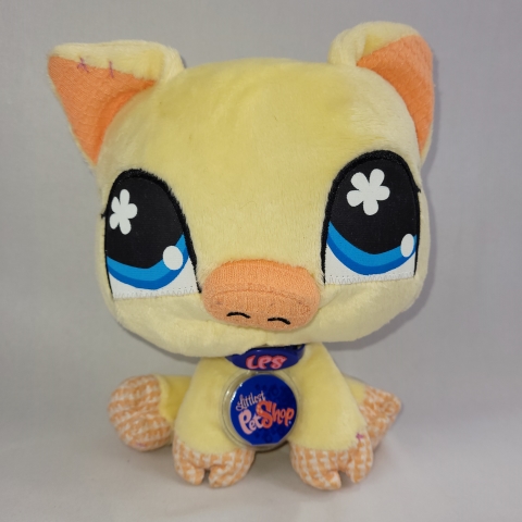 Littlest Pet Shop 9\" Plush Pig by Hasbro C8