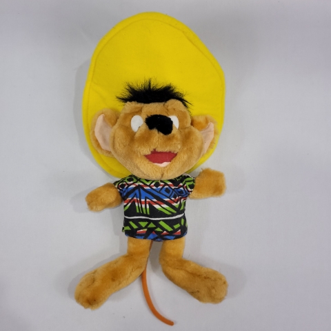 Looney Tunes 1998 Vintage 13\" Plush Speedy Gonzales Warner C8