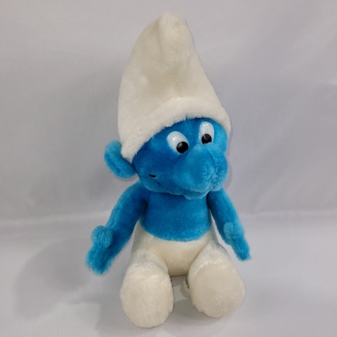 Smurfs 1979 Vintage 13" Plush Smurf by Peyo C8