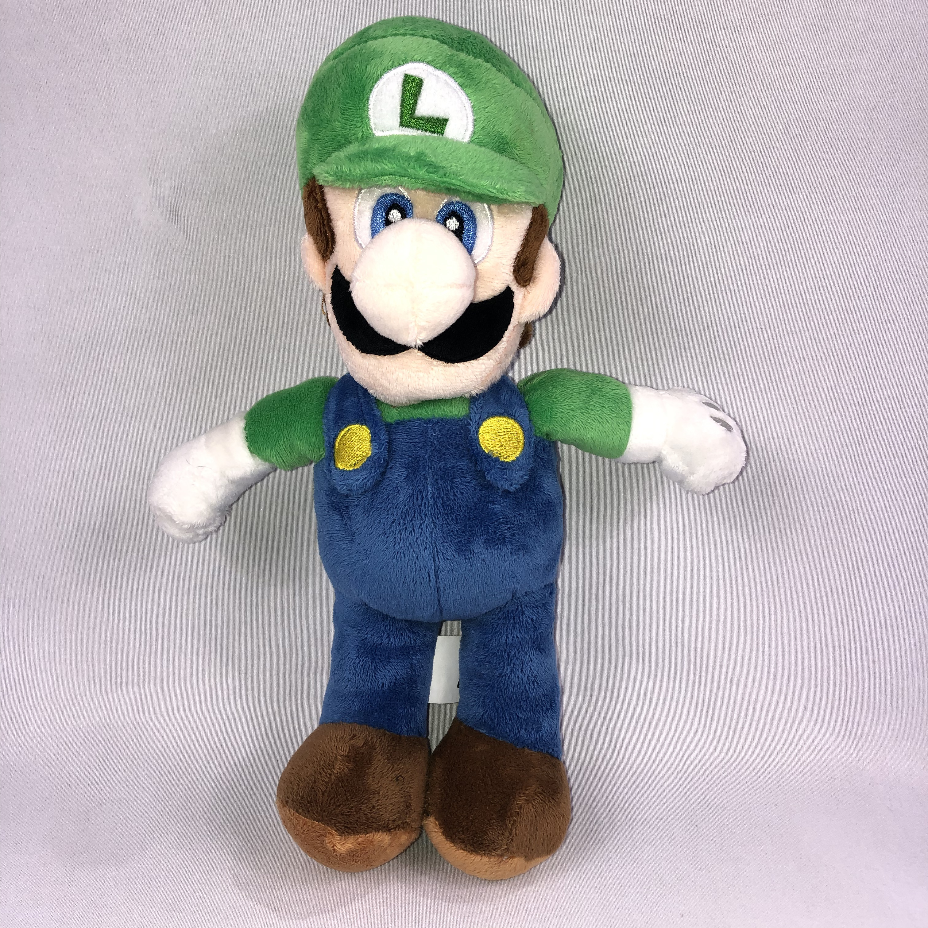Super Mario 12\" Plush Luigi by Nintendo C9
