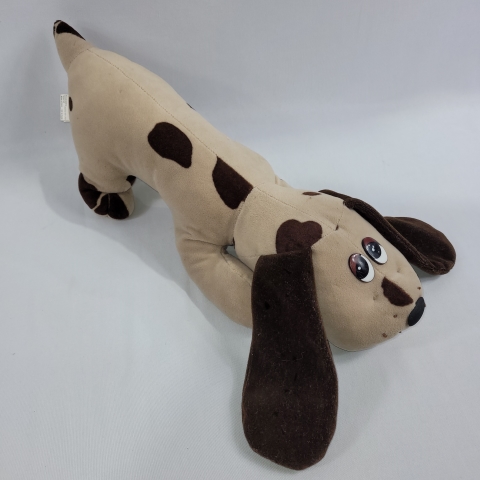 Pound Puppies 1984 Vintage 18\" Plush Brown Dog by Irwin C7